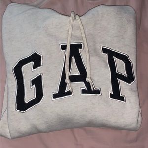 off white gap hoodie